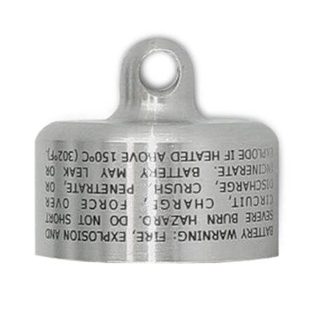 Key ring end cap for MadgeTech data loggers.