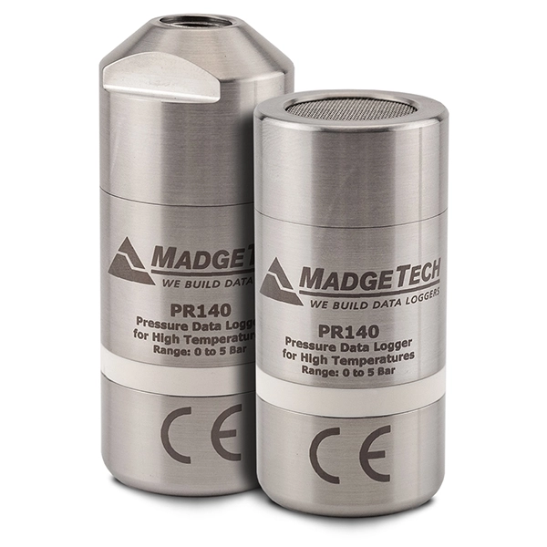 MadgeTech PR140 is a pressure logger NPT top and Flush top models.