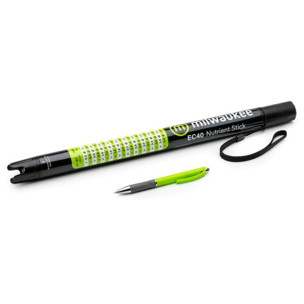 Milwaukee EC40 size comparison with a pen.
