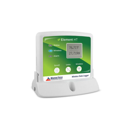 MadgeTech Element HT wireless temperature and humidity data logger is the perfect solution for creating a real-time environmental profile in order to maintain proper grow conditions.