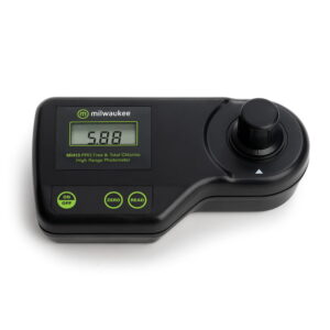 Milwaukee Mi413 PRO High Range Free & Total Chlorine Photometer for range 0.00 to 10.00 mg/L Cl2.