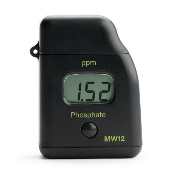Milwaukee MW12 Digital Phosphate Tester, photometer with range 0.00 to 2.50 ppm.