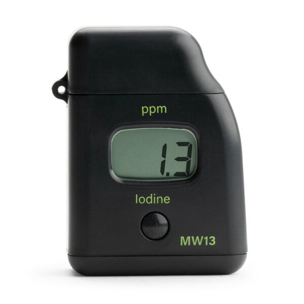 Milwaukee Instruments MW13 Digital Iodine Tester, range 0.0 to 12.5 ppm.