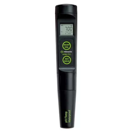 Milwaukee Instruments pH56 water pH meter with 0.1°C / 0.1°F resolution.