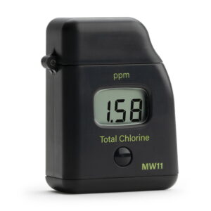 Milwaukee Instruments MW11 Digital Total Chlorine Tester is compact and easy to use.