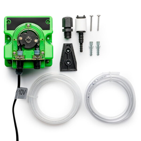 Milwaukee MC720 PRO includes a complete dosing pump kit.