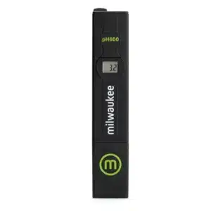 Milwaukee pH600AQ compact pH pen is an ideal pH meter for aquariums and aquaculture.