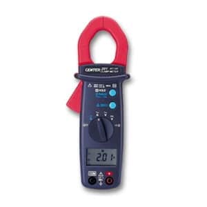 CENTER C201 AC/DC Current clamp meter has a resolution 0.01A, 0.1V.