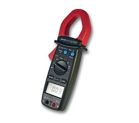 CENTER C212 AC/DC Clamp Meter with true RMS.