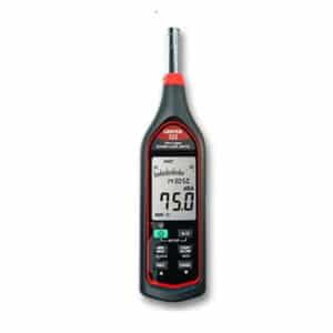 CENTER C323 Sound Level Data Logger can measure and record 30dB to 130dB.