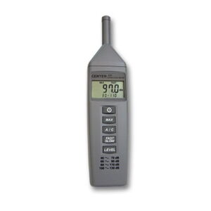 CENTER C329 Sound Level Meter for Level Range: 40~130dB, compact size.