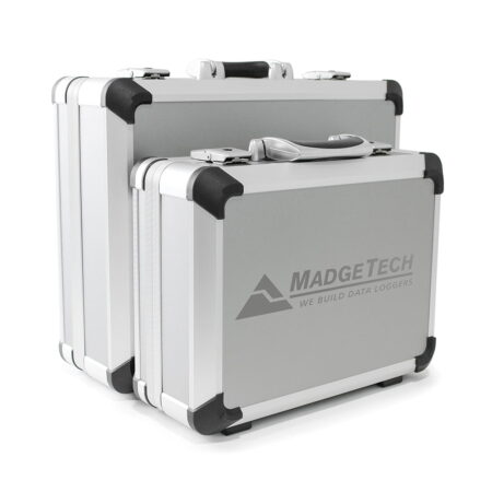 MadgeTech durable lightweight protective briefcase for data loggers and related equipment.