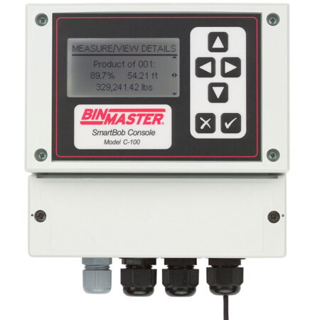 BinMaster C-100 Control Console is a display instrument for level sensors.