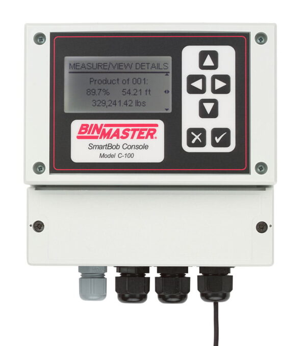 BinMaster C-100 Control Console is a display instrument for level sensors.