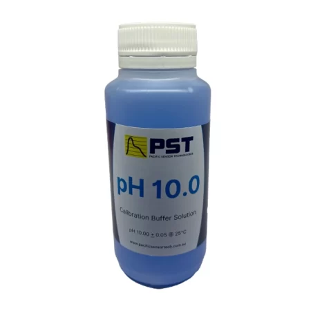 PST pH 10.0 pH buffer solution is available in 250ml and 500ml bottles.