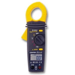 CENTER C222 AC/DC Clamp meter with 600A current range.