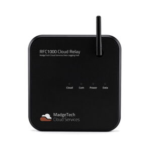 MadgeTech RFC1000 Cloud relay for wireless data loggers.