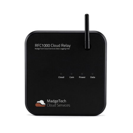 MadgeTech RFC1000 Cloud relay for wireless data loggers.
