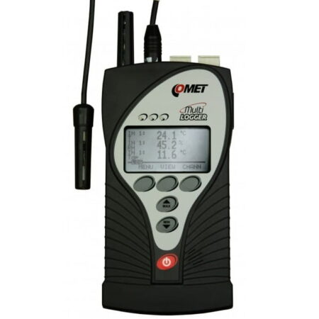 COMET M1321 Multi-logger to monitor temperature, humidity and pressure.