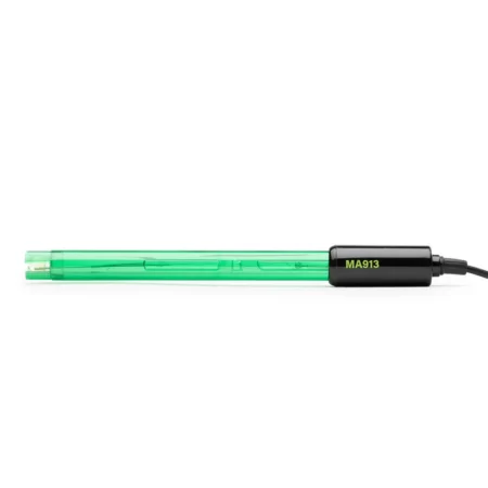 Milwaukee MA913B/3 Epoxy Industrial pH Replacement Probe with BNC connector.
