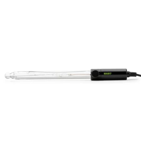 Milwaukee MA917B/1 refillable pH Electrode with BNC connector.