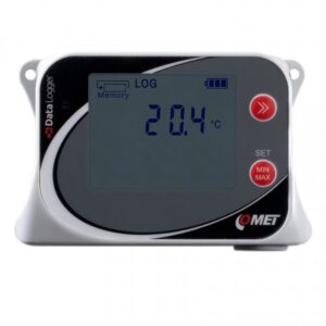 COMET U0110 Temperature data logger with built-in sensor and measuring range -30 to +70 °C.