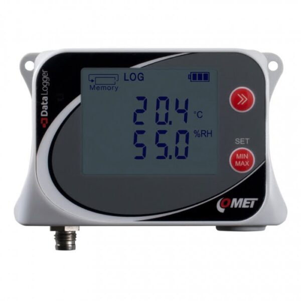 COMET U3121 temperature and Humidity Datalogger for external probe.