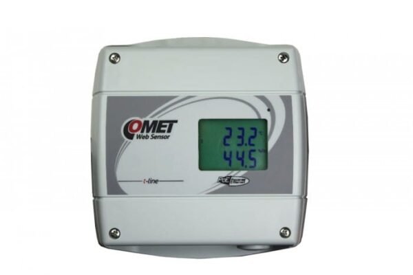 COMET T7613D t-line websensor with PoE LCD display.