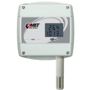 COMET T7610 Ambient temperature, relative humidity, atmospheric pressure t-line Web sensor with Power over Ethernet feature.