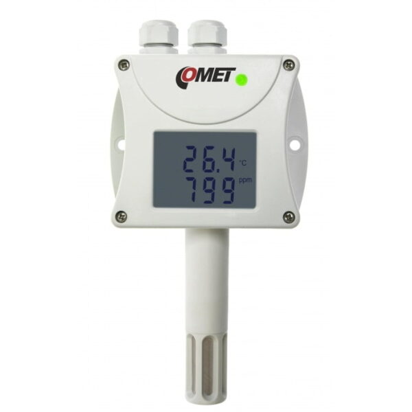 COMET T6340 Temperature, humidity, CO2 transmitter with RS232 interface.