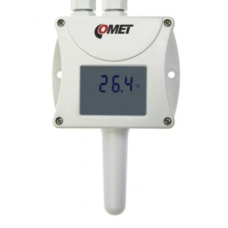 COMET T0410 ambient Temperature transmitter with RS485 output.