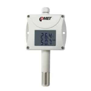 COMET T3311 Temperature and humidity transmitter with RS232 output and built-in sensors.