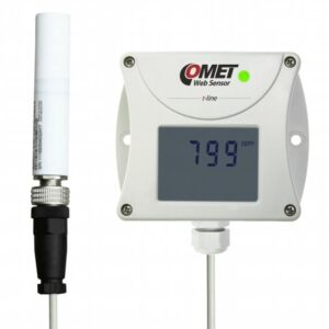 COMET T5541 Carbon dioxide t-line Web sensor with Ethernet interface.