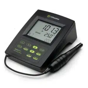 Milwaukee MW190 MAX Dissolved Oxygen Bench Meter With Automatic Calibration has a range of 0.00 to 45.00 mg/L O2 (ppm).