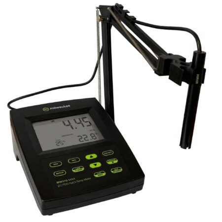 MW170 MAX Conductivity / TDS / NaCl / Temperature Laboratory Bench Meter ideal for laboratories.