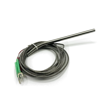 D6100RTD Pt100 3 wire RTD probe with spring strain relief.