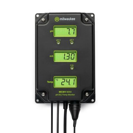 Milwaukee Instruments MC811 pH EC and Temperature monitor.