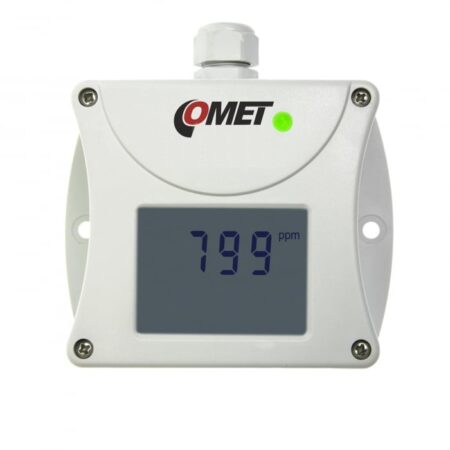 COMET T5140 Carbon Dioxide transmitter with 4 - 20mA output for industrial applications.