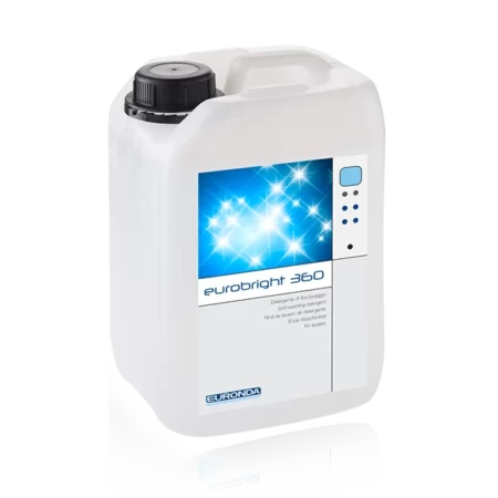 Euronda Eurobright 360 Concentrated detergent to use during the rinsing stage in mechanical washing systems.