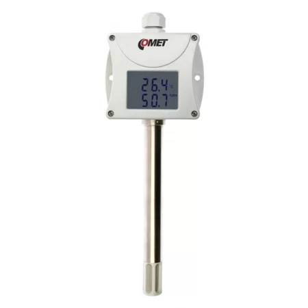COMET T0213 humidity, temperature transmitter duct probe with 0-10V output.
