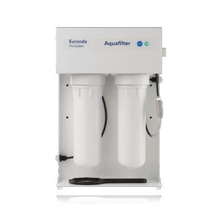 Euronda Aquafilter is a system that provides a high-quality demineralized water, can supply up to two autoclaves.