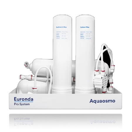 Euronda Aquaosmo is a fast, practical and functional deionized water production system for clinics with high sterilization volumes.