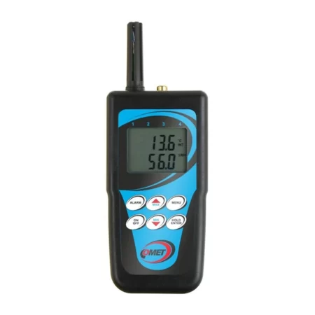 COMET D3631 tata Logger Thermo Hygrometer with built-in sensors and external RTD Ni1000 probe.