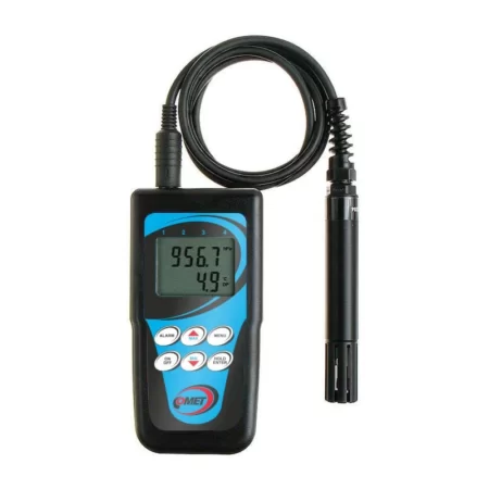 COMET D3121 data logging thermo-hygrometer with external probe.