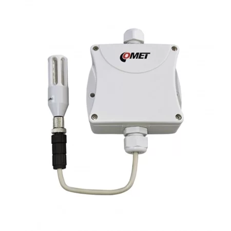 COMET P3116 humidity and Temperature transmitter with external interchangeable probe with 4-20mA outputs.