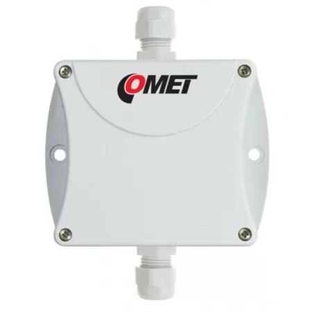 COMET P4121 temperature Transmitter Pt1000 -30°C to +80°C with 4 to 20 mA output.