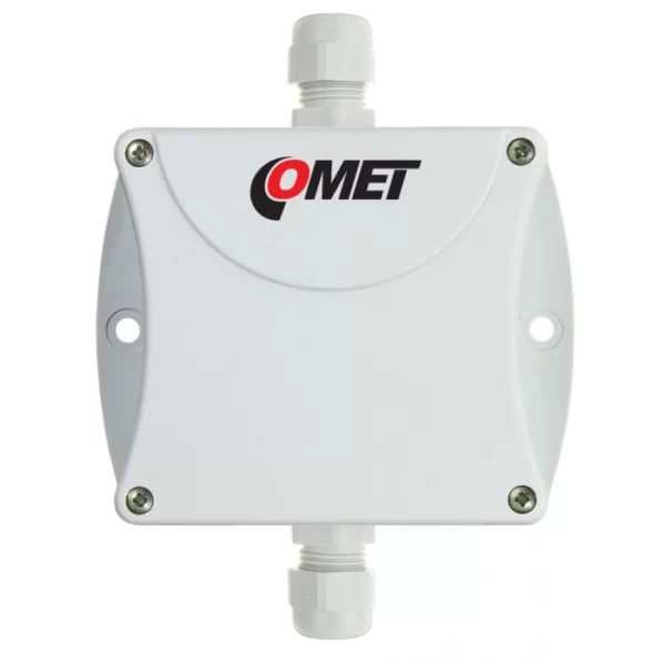 COMET P4171 temperature transducer for pt1000 sensors with 4-20mA output.