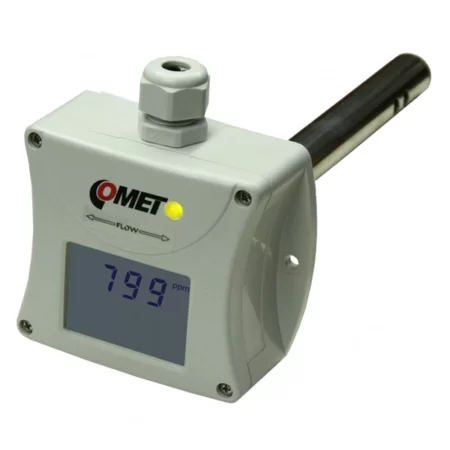 COMET T5145 CO2 concentration transmitter with 4-20 mA output.