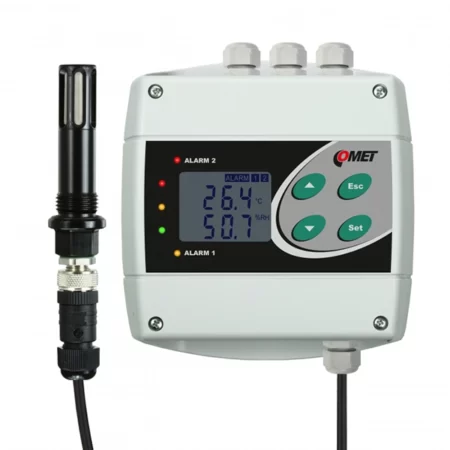 COMET H3021P compressed air temperature and humidity regulator with 2 relay outputs.