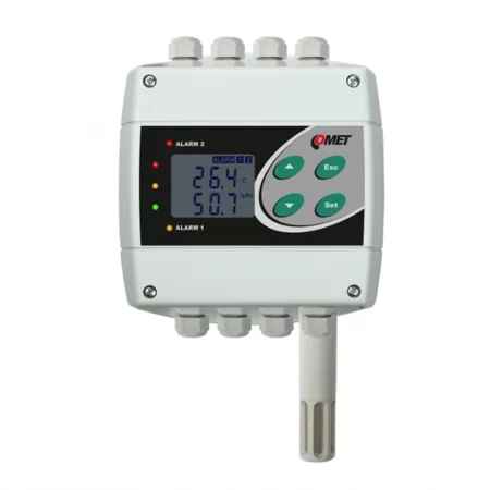 COMET H3430 temperature and humidity regulator with RS485 output.
